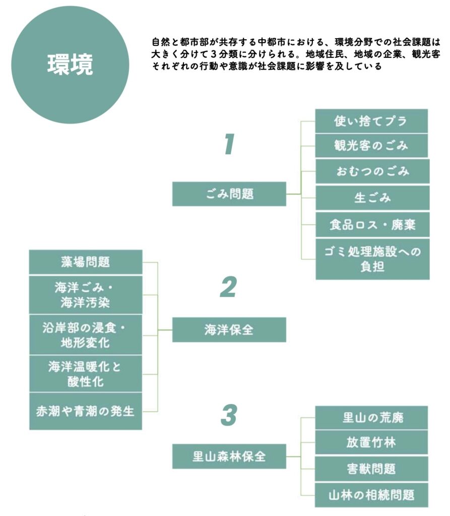 社会課題の分野